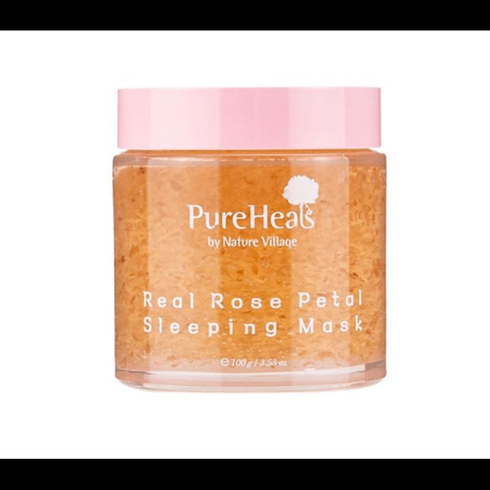 Pure Heals Real Rose Petal Sleeping Mask, 3.53 fl.oz (100g) MSRP $55.00